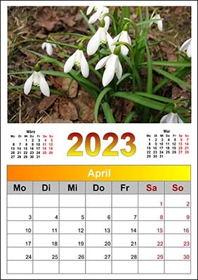 2023 Calendar 4